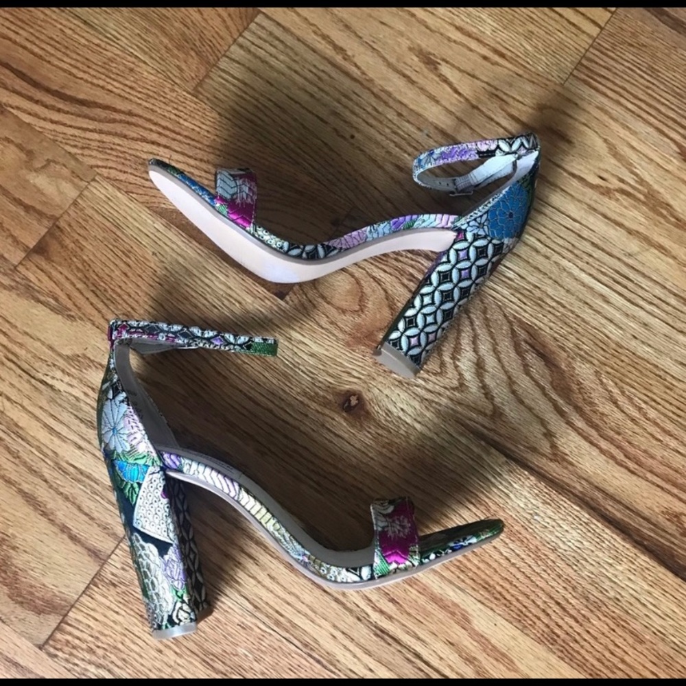 Steve Madden Carrson Multicolor Heels